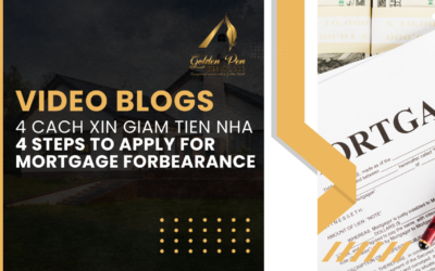 4 Cách Xin Giảm Tiền Nhà (4 Steps to Apply for Mortgage Forbearance)